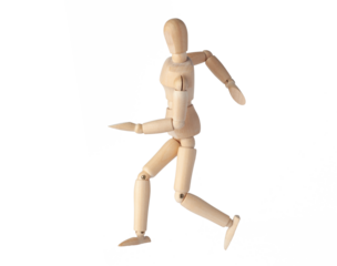 Articulated mannequin and Wooden model captures lifelike motion, perfect for artists and dynamic sketches. A Wooden dummy takes its first steps, moving like a Poseable figure. This