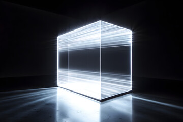 Obraz premium Modern Xenon Lamp: A Brilliant Fusion of Technology and Design Illuminating the Darkness