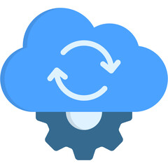 Cloud Processing Icon