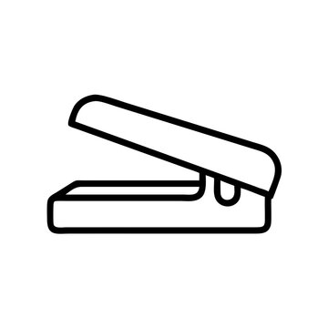 recommend clip art: Stapler icon in minimalist line art style