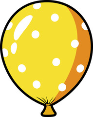 vector illustration of a balloon 
