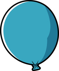 playful children balloon