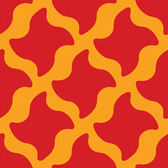 seamless pattern with fire