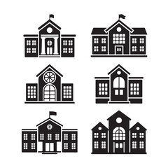 house icons set