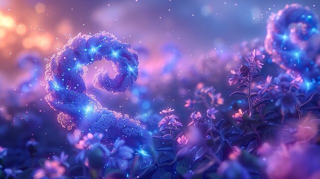 flower background around the circule  HD 8K mockup wallpaper Photographic Image
