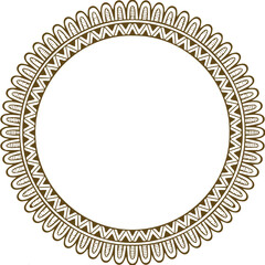 Beautiful Mandala Art and Vector Mandala Design Image.