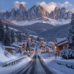 Cortina d’Ampezzo - A glamorous ski resort town, great for both winter and summer activities