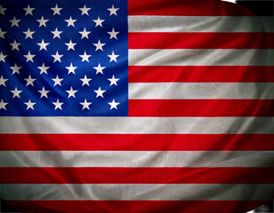Obraz premium National flag of the United States of America