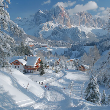 Cortina d&rsquo;Ampezzo - A glamorous ski resort town, great for both winter and summer activities