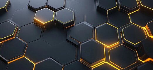 Abstract Hexagon Pattern (1)