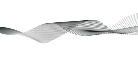 Music dynamic gradient thin digital line. Technology flow web science tech geometric concept lines design. Abstract twisted curve lines with blend effect.	