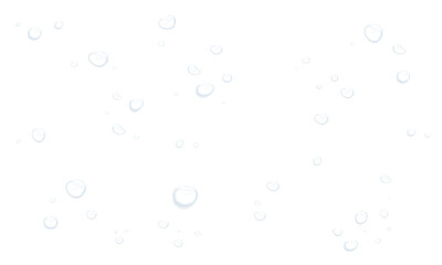 Realistic blue water drops. PNG drops, condensation on the window, transparent water drop. Abstract water drops, bubbles on transparent background, digital liquid design, Stock royalty free