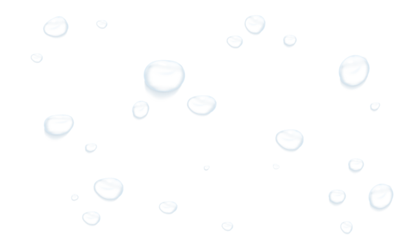 Realistic blue water drops. PNG drops, condensation on the window, transparent water drop. Abstract water drops, bubbles on transparent background, digital liquid design, Stock royalty free