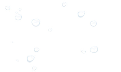 Realistic blue water drops. PNG drops, condensation on the window, transparent water drop. Abstract water drops, bubbles on transparent background, digital liquid design, Stock royalty free