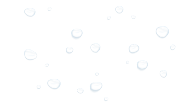 Realistic blue water drops. PNG drops, condensation on the window, transparent water drop. Abstract water drops, bubbles on transparent background, digital liquid design, Stock royalty free