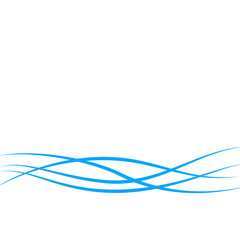 abstract blue waves