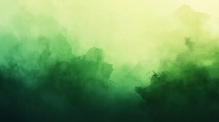 Obraz premium Soft green gradient background with smooth color transitions, modern abstract backdrop for presentations, web design, or digital art projects 