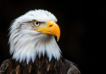 Obraz premium Bald Eagle Portrait Closeup