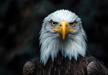 Obraz premium Majestic Eagle Portrait