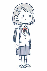 Obraz premium job coloring book