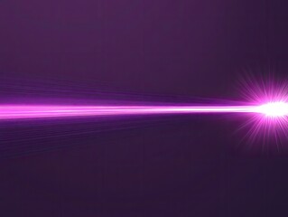 Abstract light trail on dark background