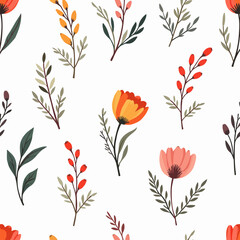 Seamless floral pattern