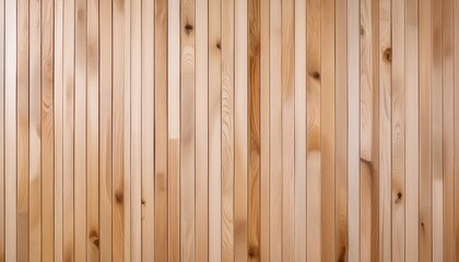 Fototapeta premium A minimalist seamless pattern of light birch wood panels. The soft, realistic grain details create a clean and modern Scandinavian design, perfect for bright interior backgrounds.