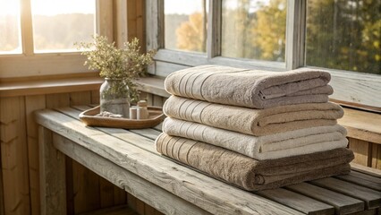 Blankets detail, highlighting the cozy and interior theme.
