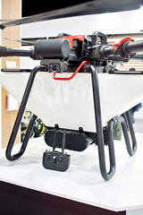 Large agricultural drone for fertilizing fields