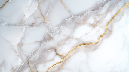 Elegant marble surface with gold veining used for interior design and decoration