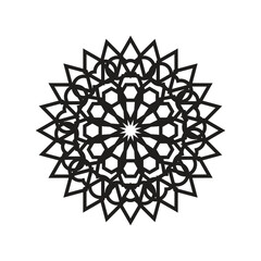 Islamic decorative ornament graphic element art