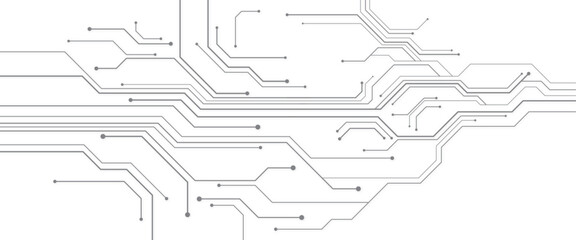 Obraz premium Vector abstract digital high technology diagram concept technology circuit board .