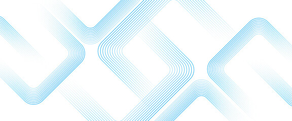 Vector modern triangle and squares line with line technology line background.	