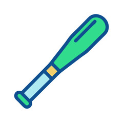  Bat Icon for Baseball Game