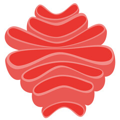 Golgi Apparatus Icon Illustration