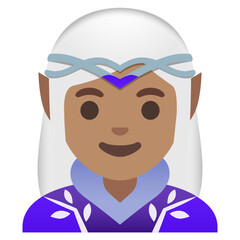Elf: Woman, Medium Skin Tone
