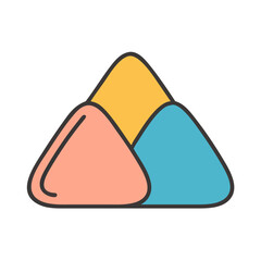 Fototapeta premium Chalk Icon for Writing