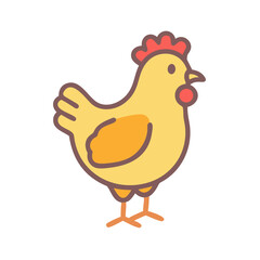  Educational Chicken Icon