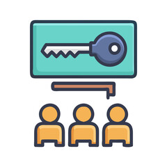  Classroom Key Icon