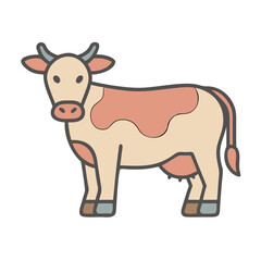  Playful Cow Design Icon