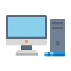  Desktop Computer Icon for Technology