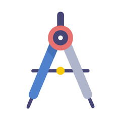  Educational Drawing Compass Icon