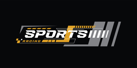 Abstract sticker sports vinyl automotive graphic