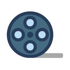  Film Reel Icon for Media