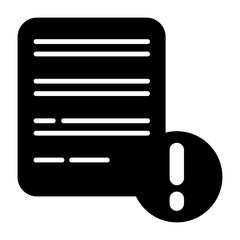 Writing Solid Style Icon