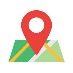  Navigation Pin Icon for Travel Routes