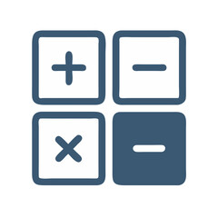 Obraz premium Math Icon for Educational Content