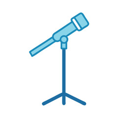  Stand Icon for Audio Microphone