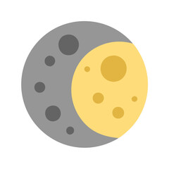  Night Sky Moon Icon for Astronomy