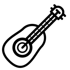 Naklejka premium Guitar Icon